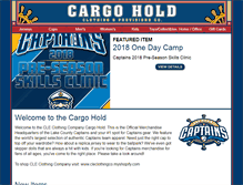 Tablet Screenshot of cargoholdstore.com